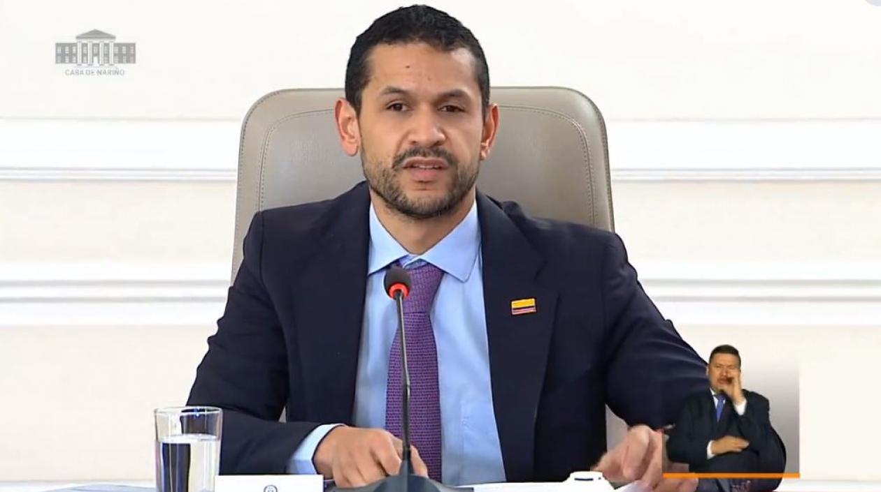 Daniel Palacios, Viceministro del Interior.