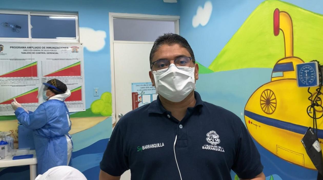 Humberto Mendoza, Secretario de Salud de Barranquilla.