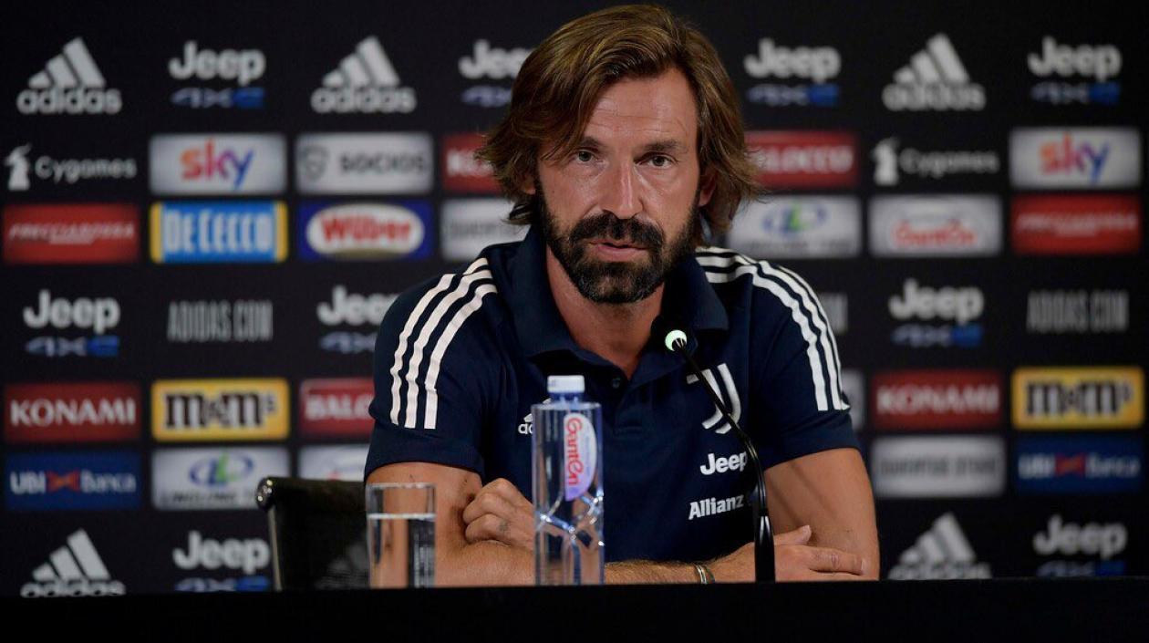 Andrea Pirlo, nuevo técnico de la Juventus.