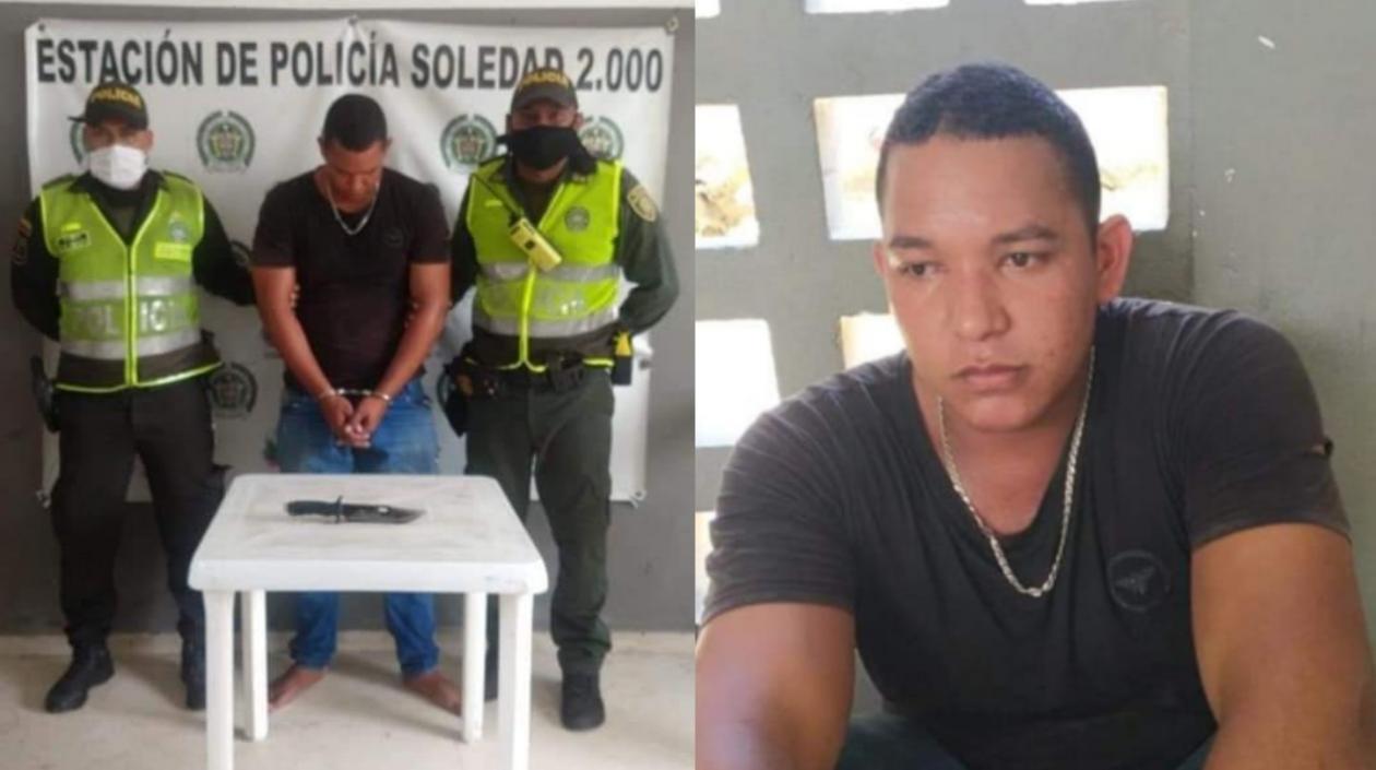 Franklin Rafael Buzón Jiménez cuando fue capturado.