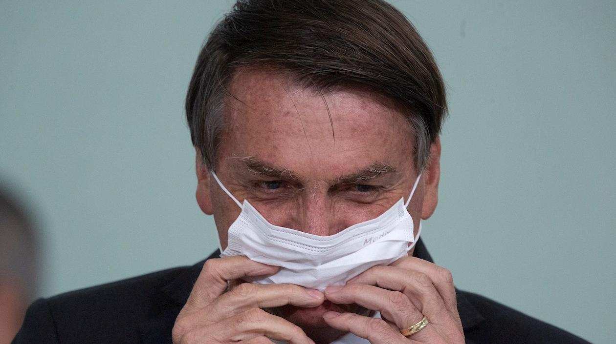 El presidente de Brasil, Jair Bolsonaro.
