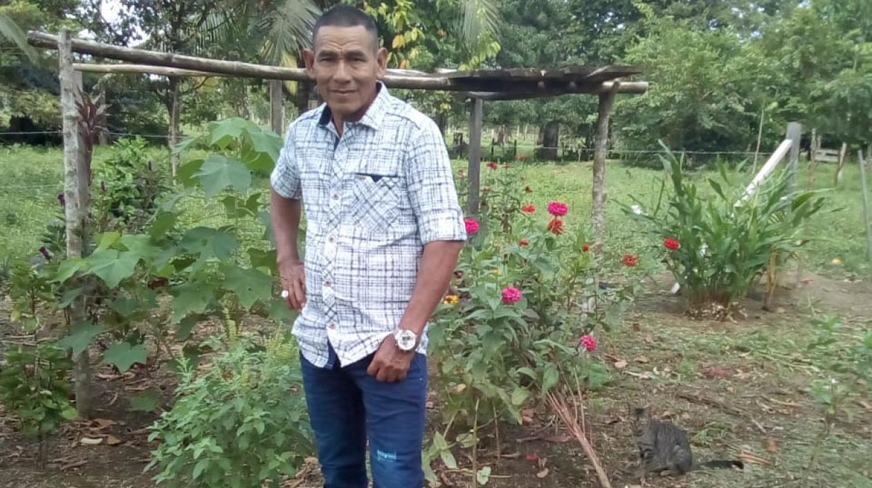 El líder social Edis Manuel Caré Pérez.