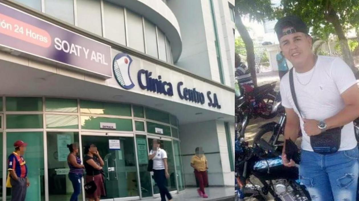 Ariel Antonio Nieto Collante falleció en la Clínica Centro.