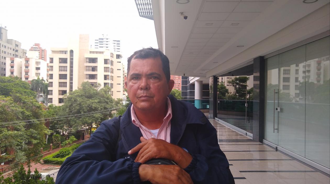 Jorge Luis Mendoza, tío de Deimer Díaz.