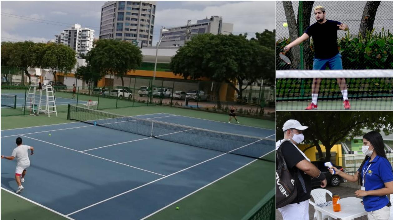 Parque de Raquetas está listo con los protocolos.