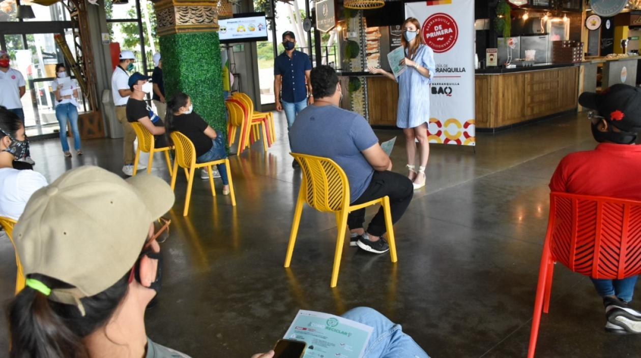 Charla de la primera dama, Silvana Puello.