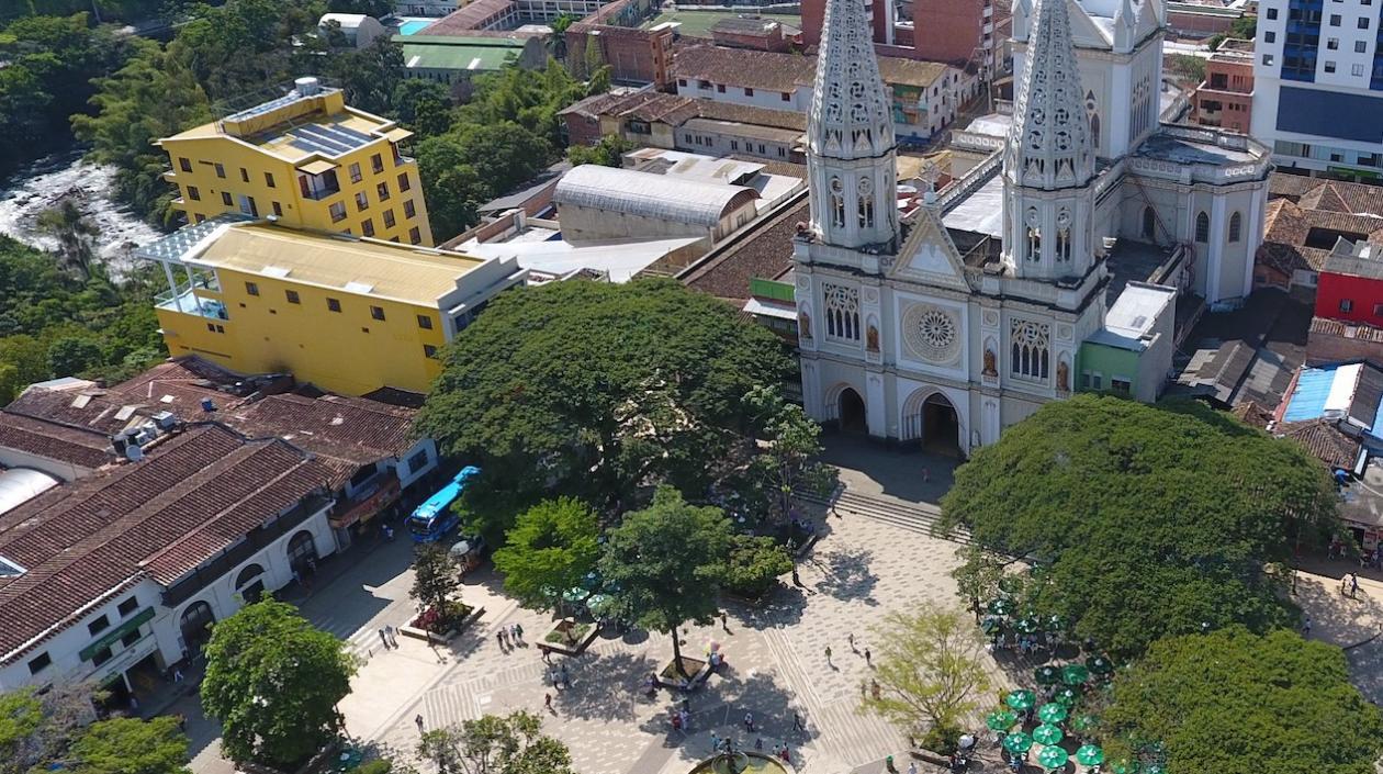 Panorámica de Andes, Antioquia.