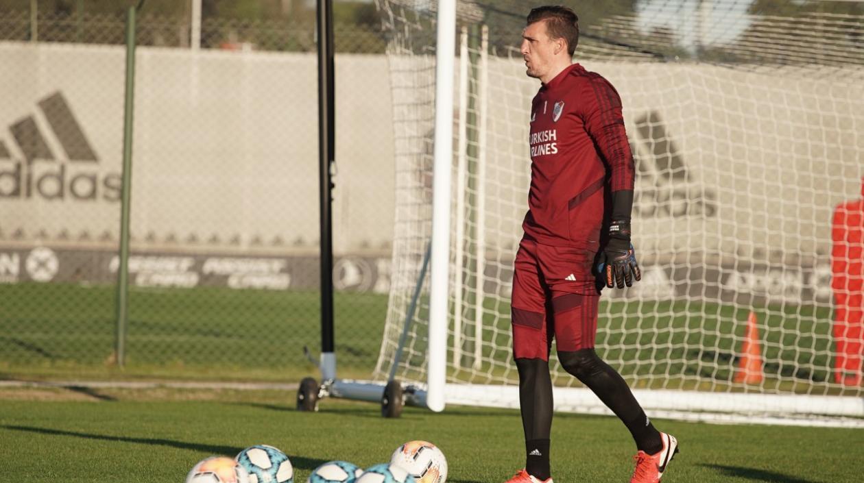 El portero Franco Armani.