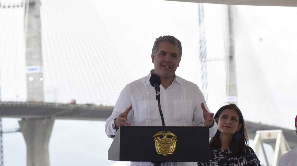 Iván Duque en Barranquilla.