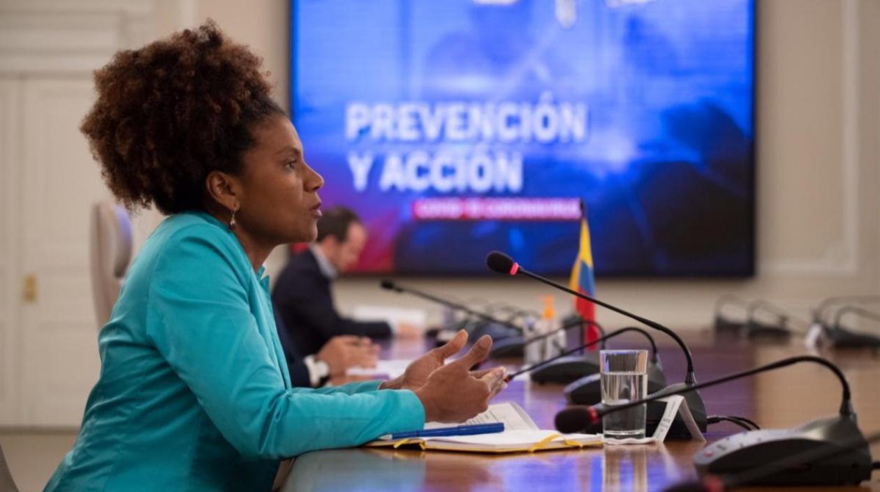 Mabel Torres, ministra de Ciencias.