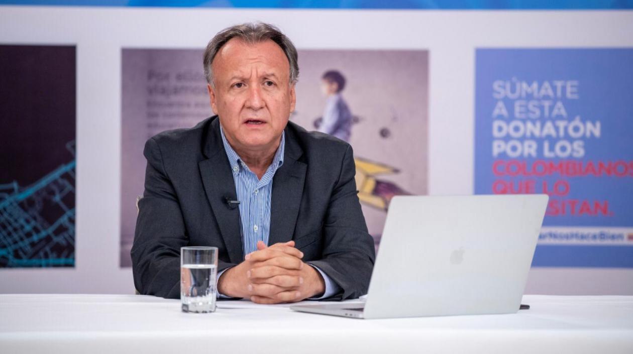 Viceministro de Salud, Luis Alexander Moscoso Osorio.