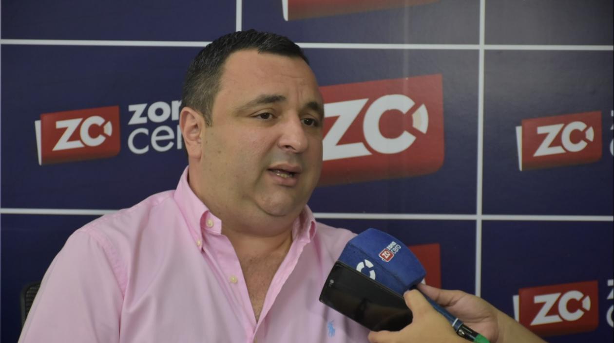 El secretario del Interior del Departamento, Yesid Turbay.