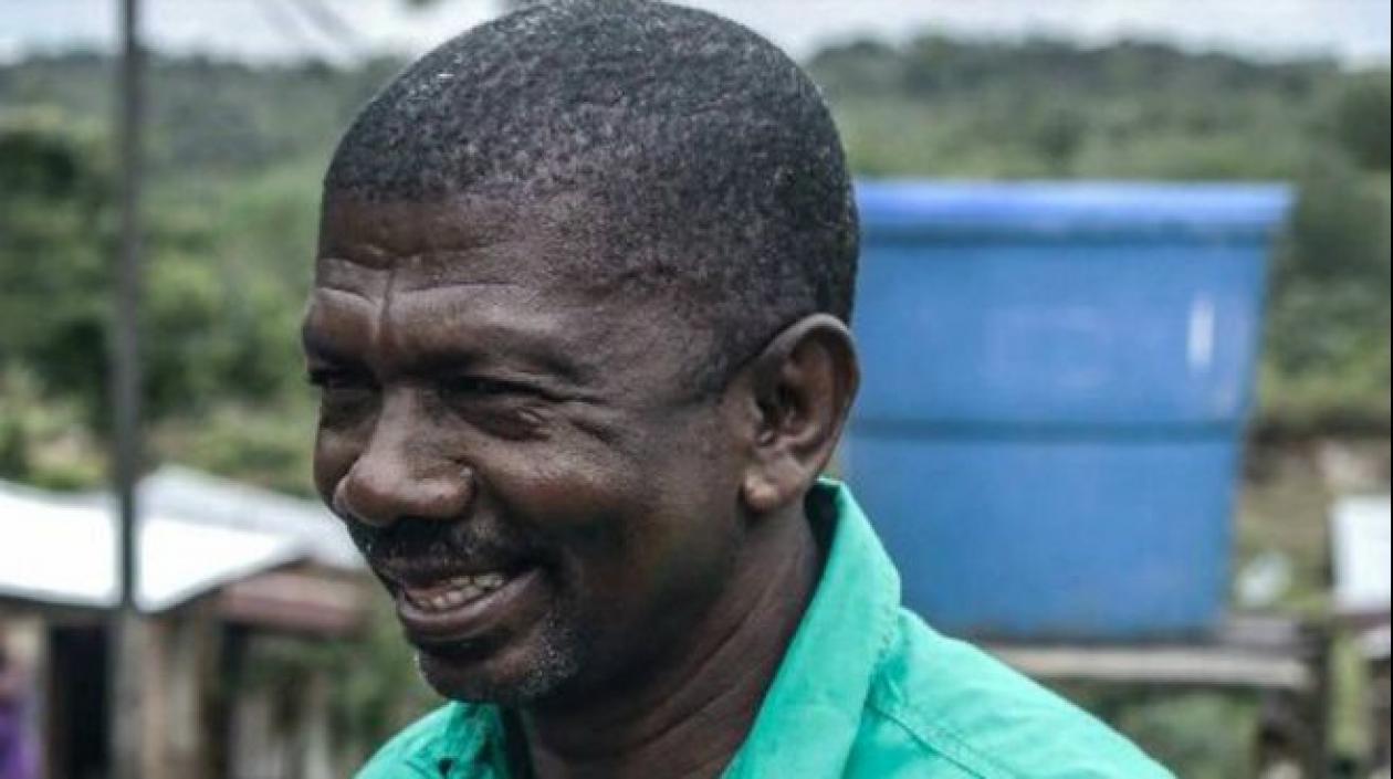 El líder social Temístocles Machado.