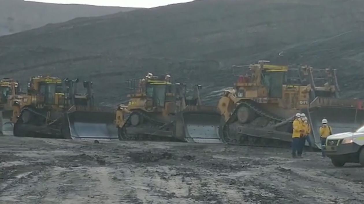 Parálisis laboral en El Cerrejón.