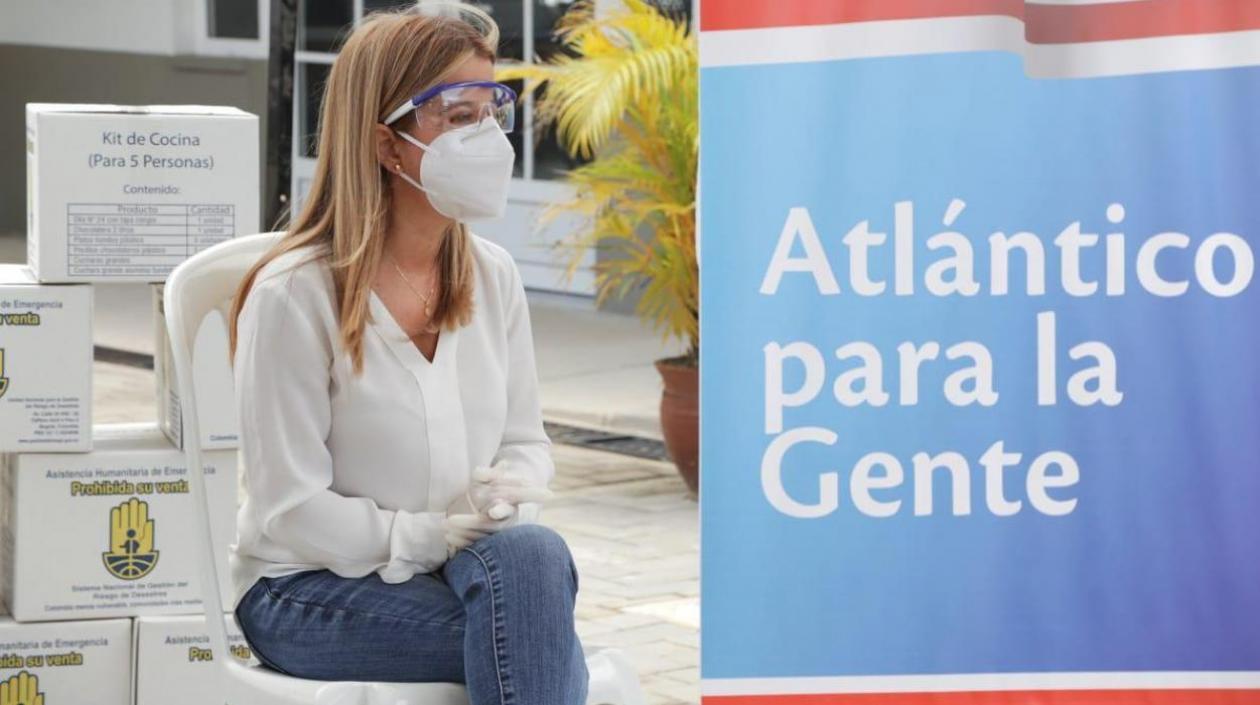 Elsa Noguera, gobernadora del Atlántico.