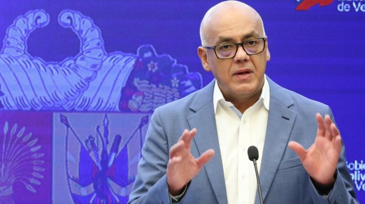 Ministro de Comunicaciones, Jorge Rodríguez.