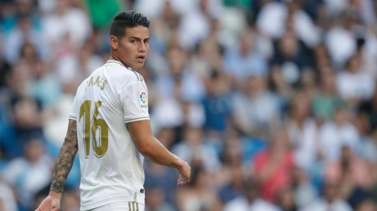 El colombiano James Rodríguez.