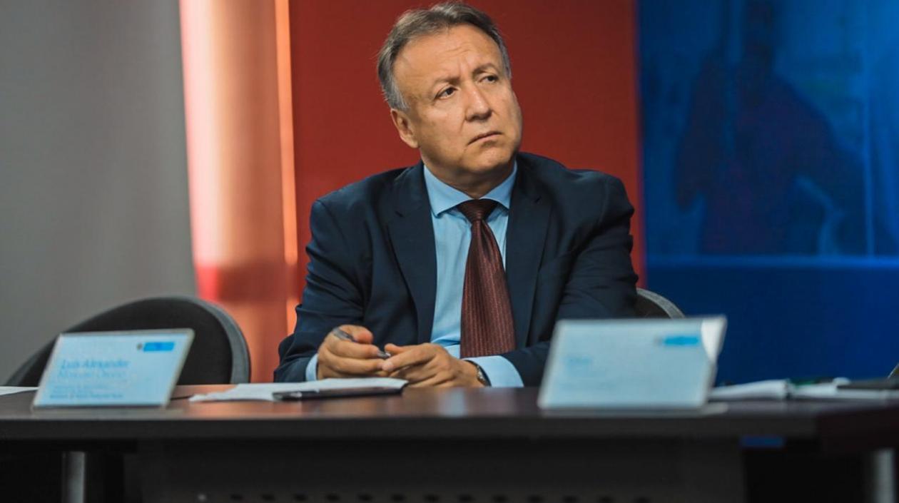 El Viceministro de Salud, Luis Alexander Moscoso.