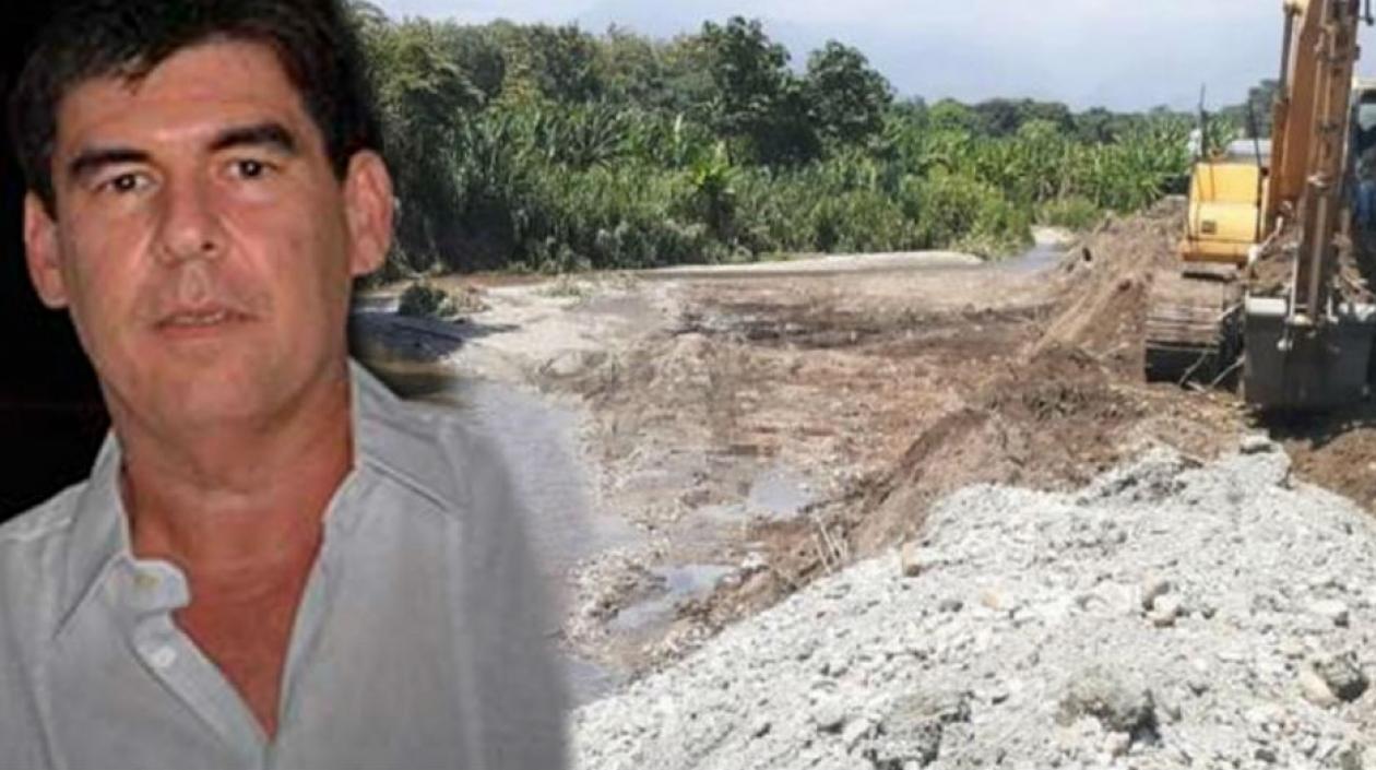 Juez ordenó a empresa de Álvaro Cotes que saque las maquinarias del río Córdoba. 