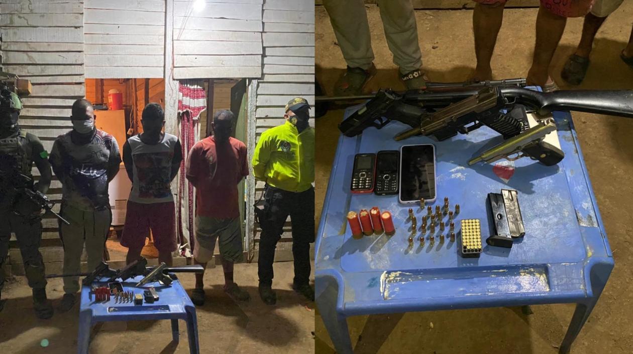 Víctor Alfonso Pacheco, alias ‘Conejo’, fue capturado junto a dos hombres más.