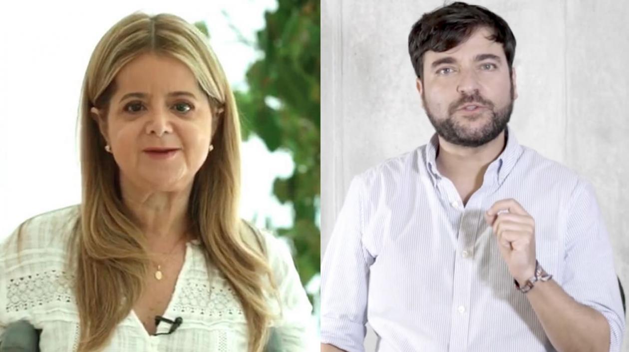 La Gobernadora Elsa Noguera y el Alcalde Jaime Pumarejo.