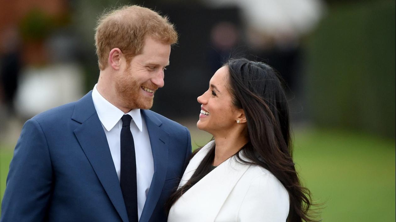 Enrique y Meghan Markle.