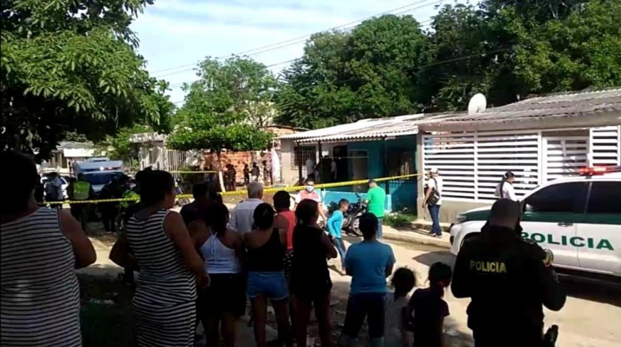 Eduardo José Campbell Alfaro murió en la sala de la casa a donde había llegado. 