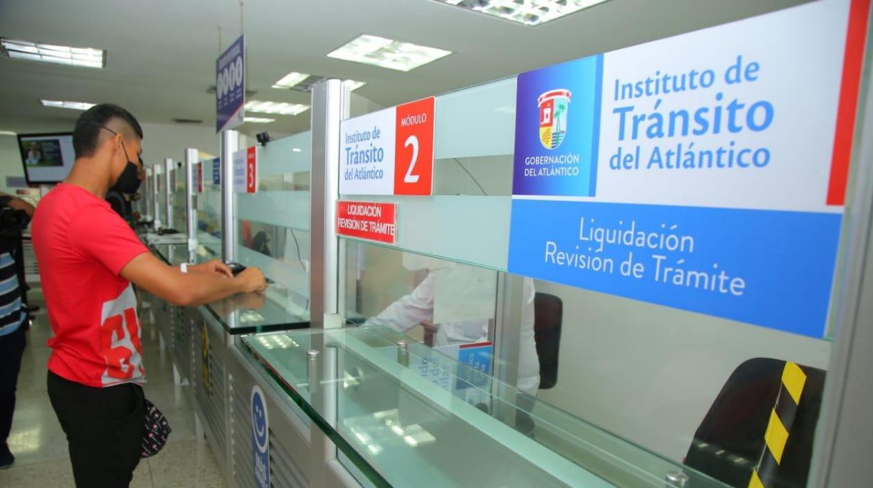 Atención presencial en Tránsito, en medio de protocolos.