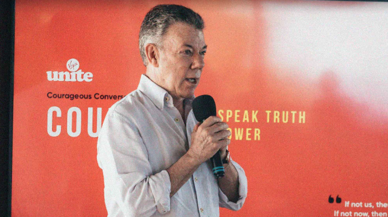 Juan Manuel Santos, expresidente.