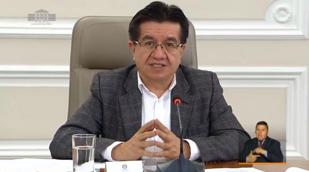 Ministro de Salud, Fernando Ruíz.