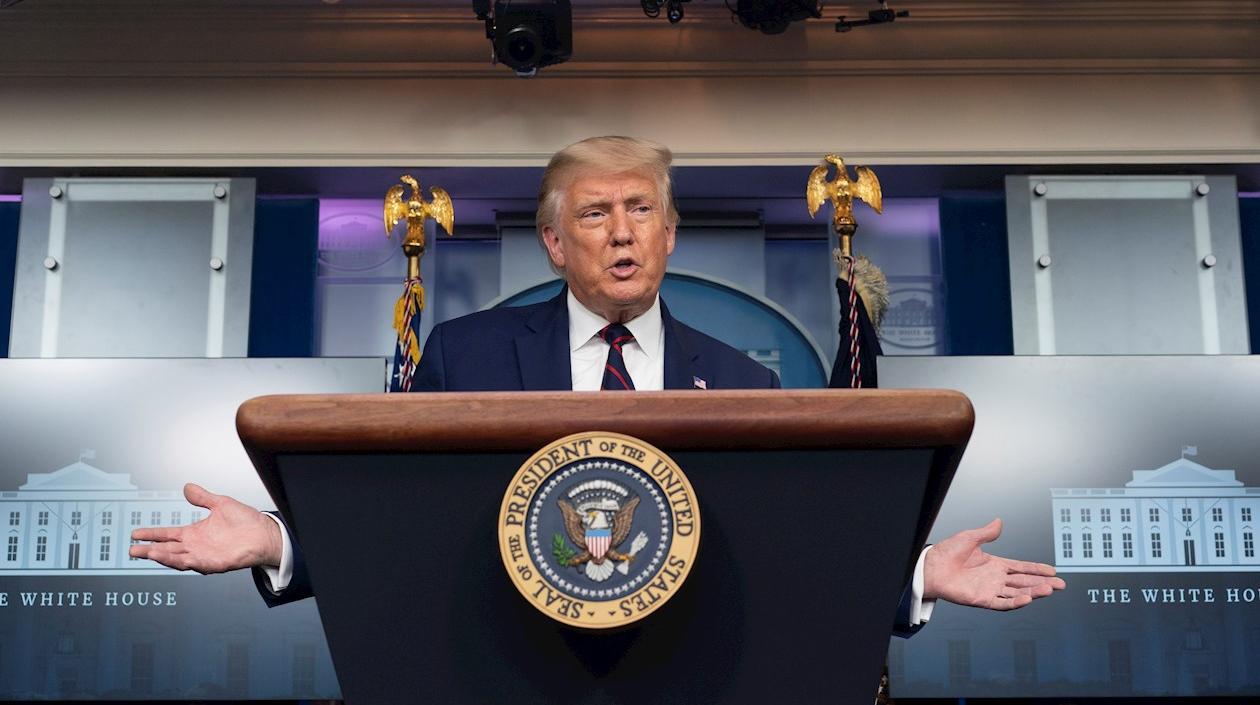 Donald Trump, presidente de Estados Unidos.