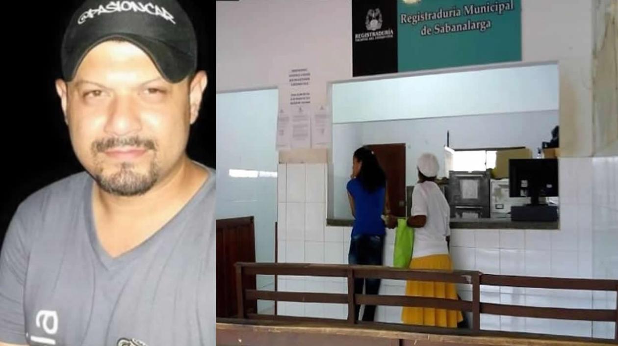 Nicolás Javier Molina De la Hoz, registrador fallecido por coronavirus.