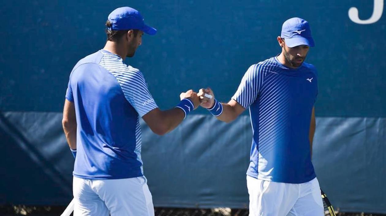 Cabal y Farah, tenistas colombianos.