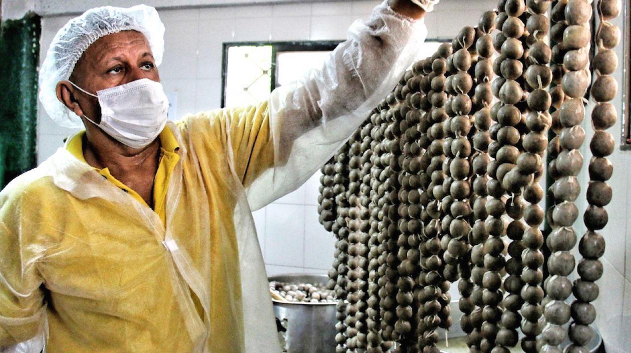 Las atractivas butifarras de Soledad.