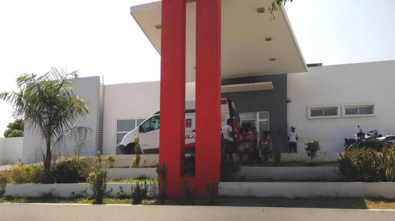 Óscar Osorio López, el herido en la riña, fue remitido al Hospital de Sabanalarga. 