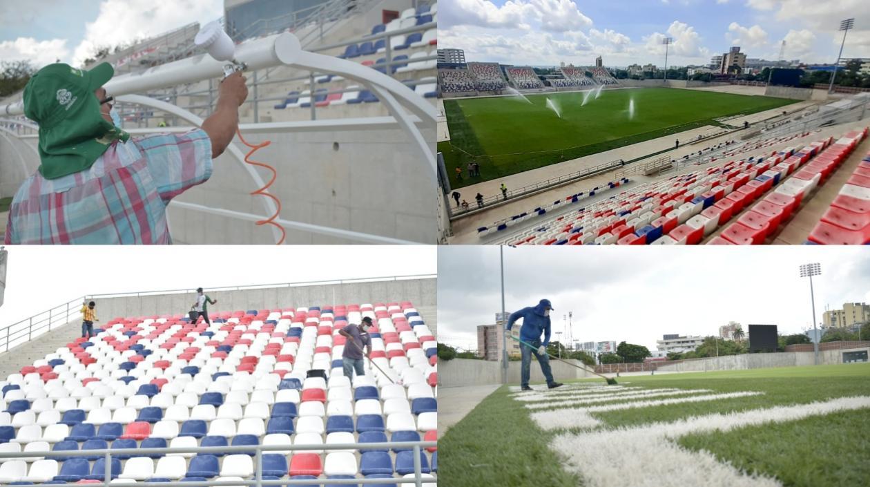 Así luce el Romelio para la primera final.