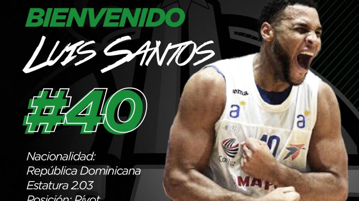 El dominicano Luis Santos.