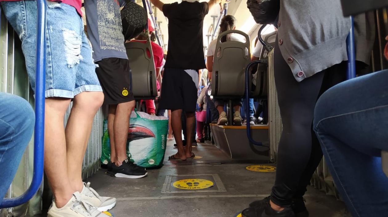 Transmetro incrementa a 50% ocupación en buses.