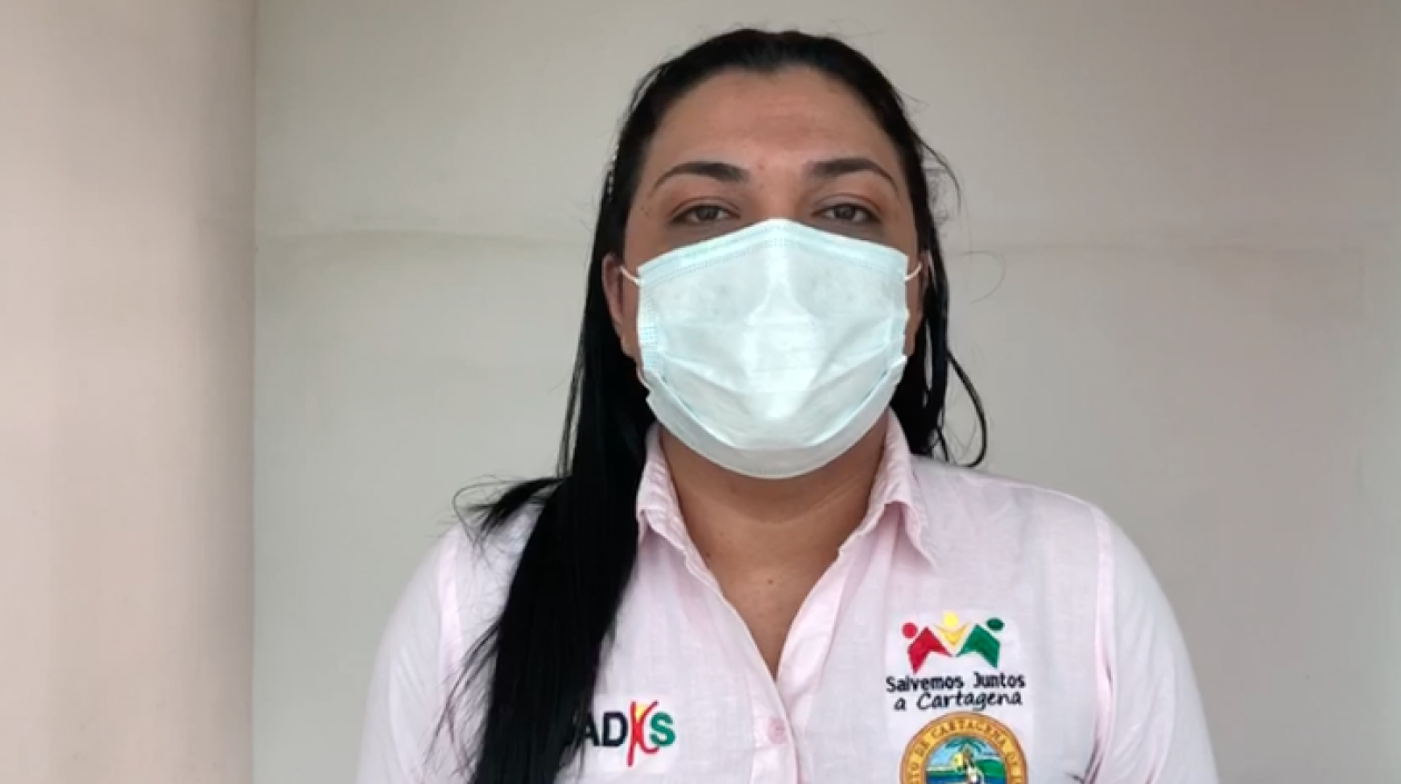 Johana Bueno, directora del Dadis Cartagena.