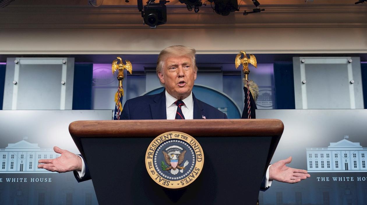 Donald Trump, presidente de Estados Unidos.