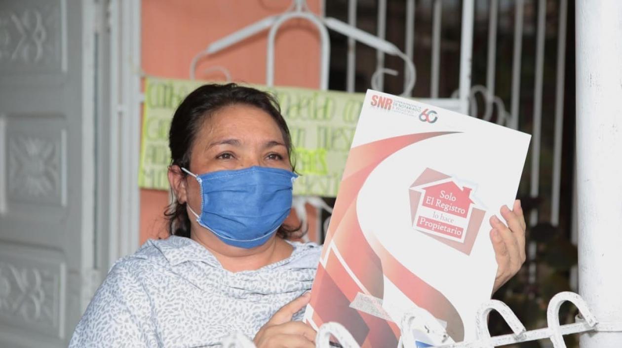 Familias en el Municipio se verán beneficiadas para que tengan su título de propiedad. 