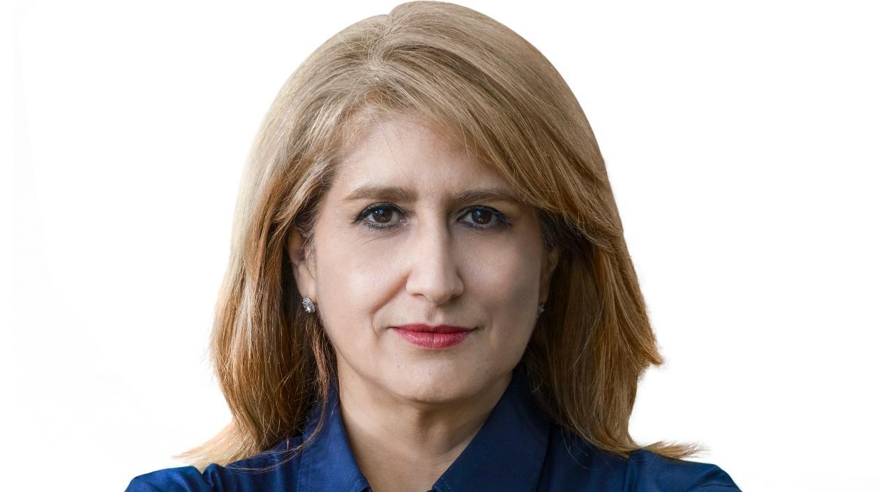 La Agente Especial de Electricaribe, Ángela Patricia Rojas Combariza.