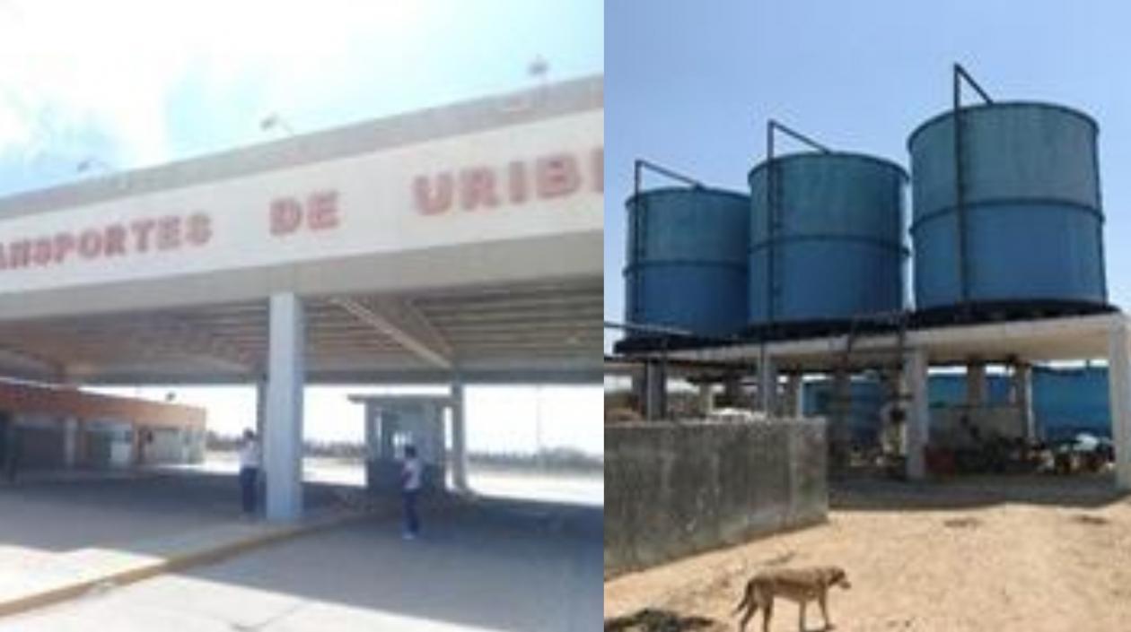 "Elefantes blancos" de Uribia y Camarones.