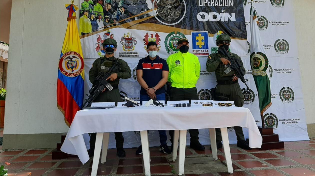 Norberto Quiroga Poveda, alias '5.5'.