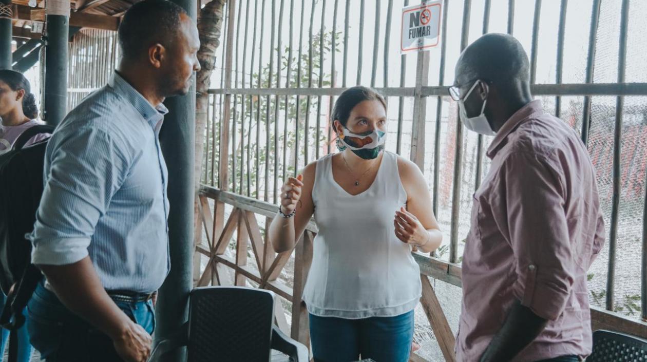 La Directora de la Agencia Nacional de Tierras, Myriam Carolina Martínez