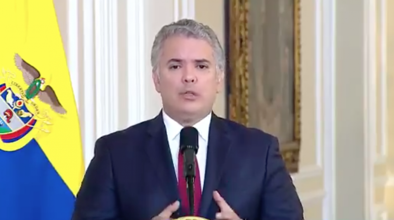 El Presidente de la República, Iván Duque.