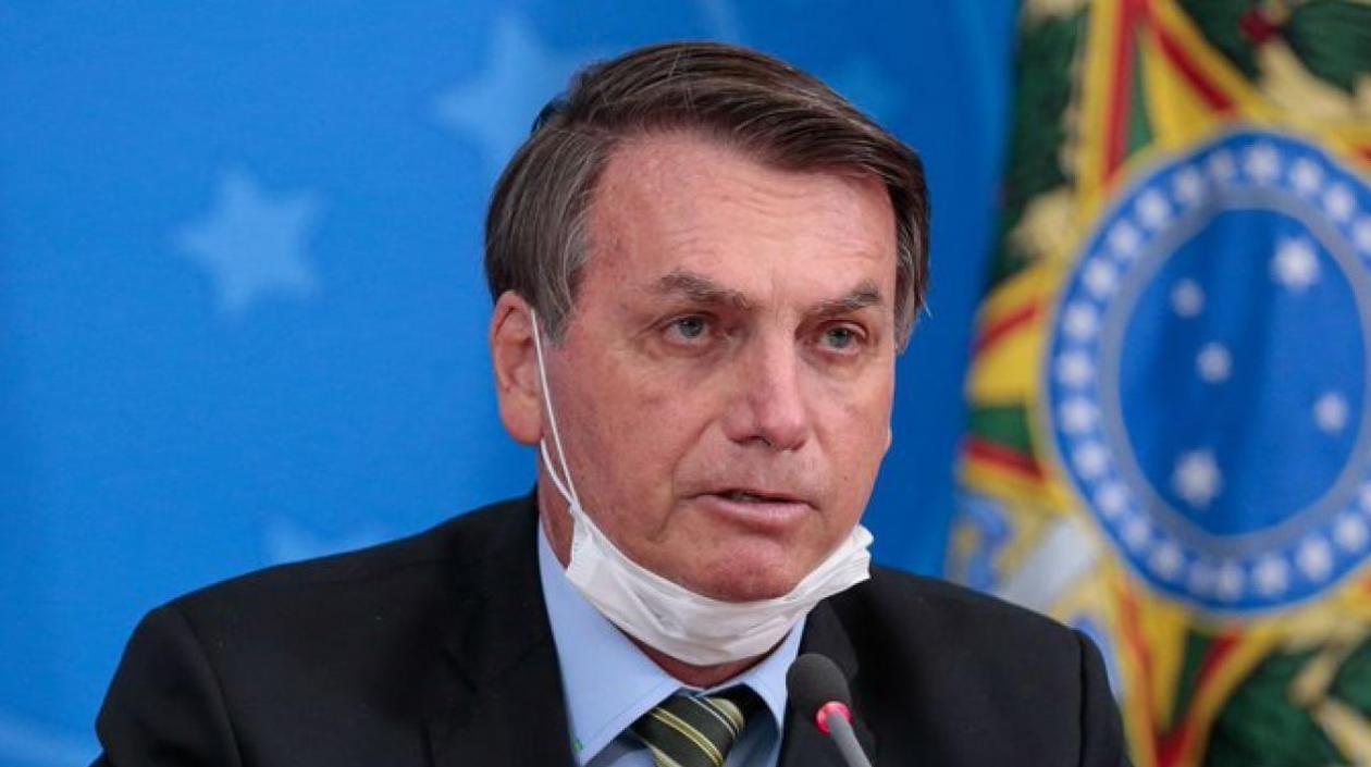 El presidente de Brasil, Jair Bolsonaro.