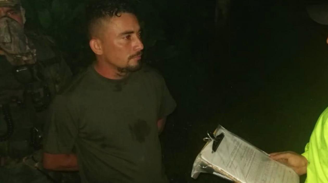 Ever Trujillo Díaz, alias 'Colombiano'.