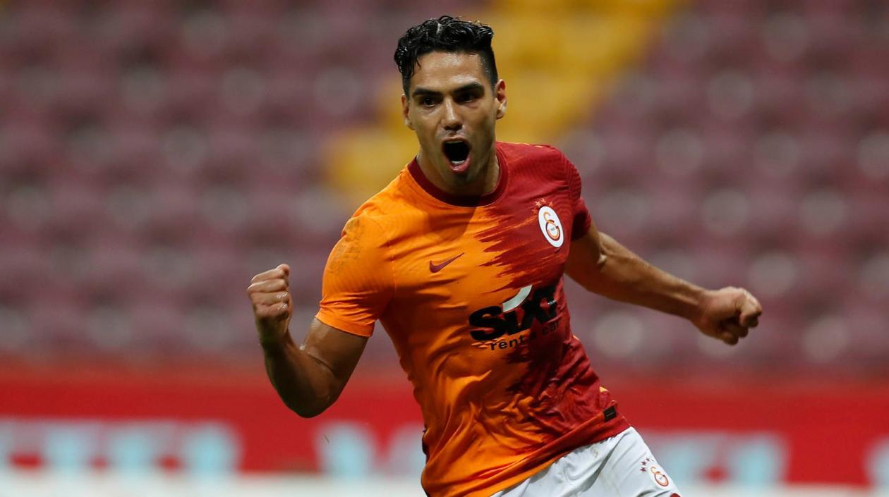 El delantero colombiano Radamel Falcao García.