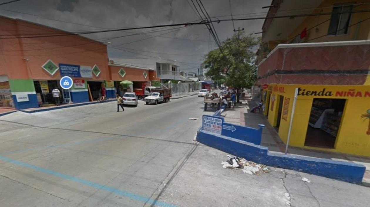 Lugar de los hechos.